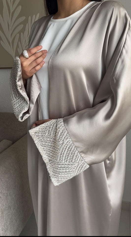 Abaya Perla beige