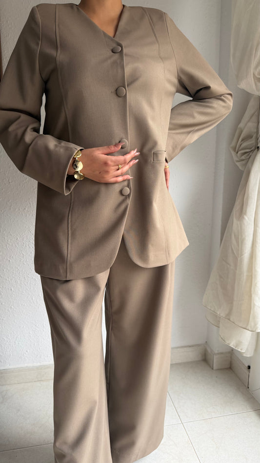 Conjunto Alma blazer y pantalón