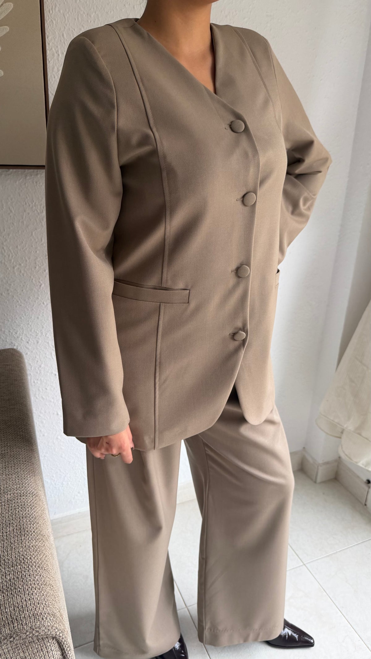 Conjunto Alma blazer y pantalón